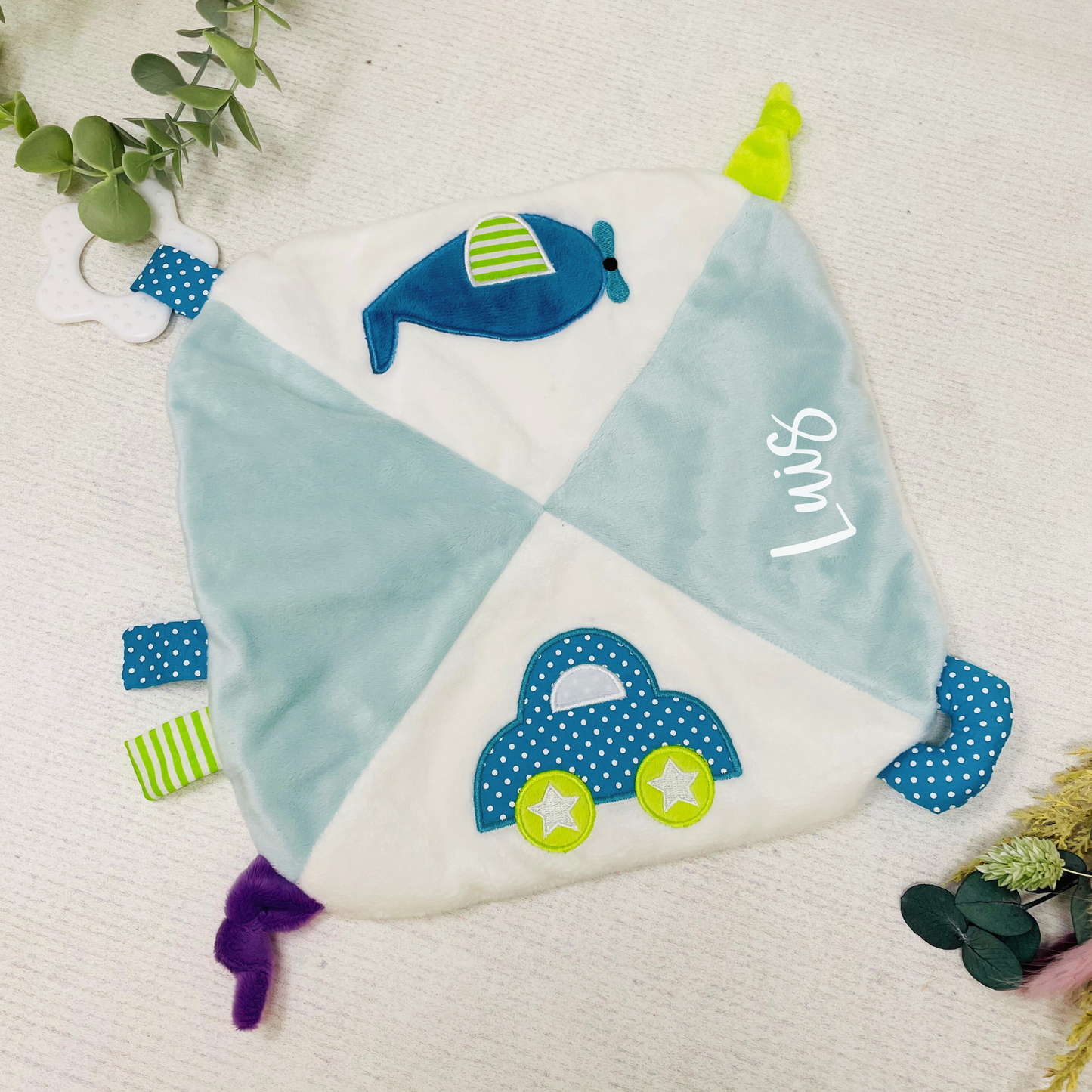 Sanfte Geborgenheit für die Kleinsten – Dein personalisiertes Activitytuch