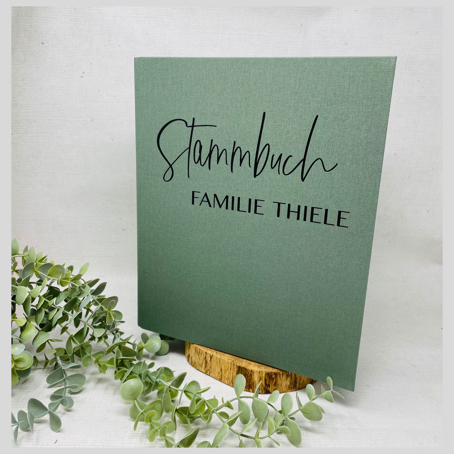 Personalisierter Stammbuch-Ordner – Stilvolle Aufbewahrung für eure Hochzeitsdokumente