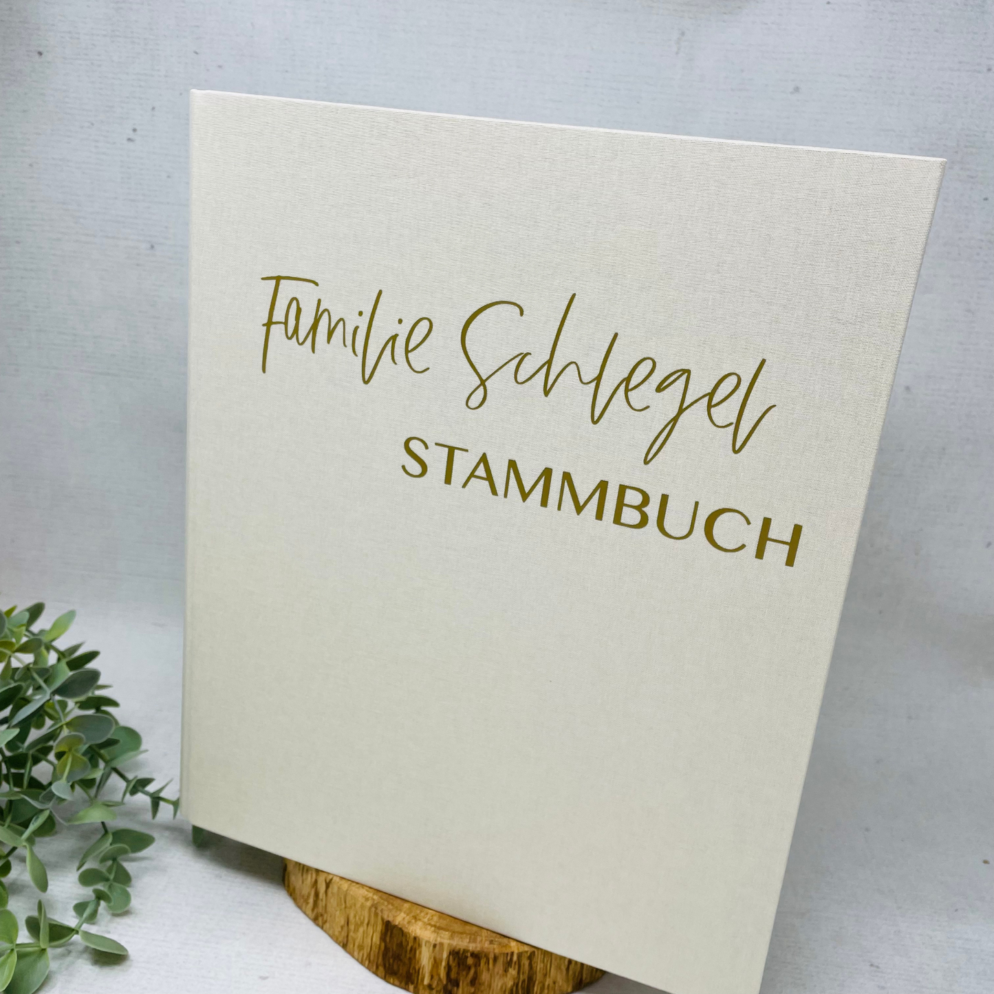 Personalisierter Stammbuch-Ordner – Stilvolle Aufbewahrung für eure Hochzeitsdokumente