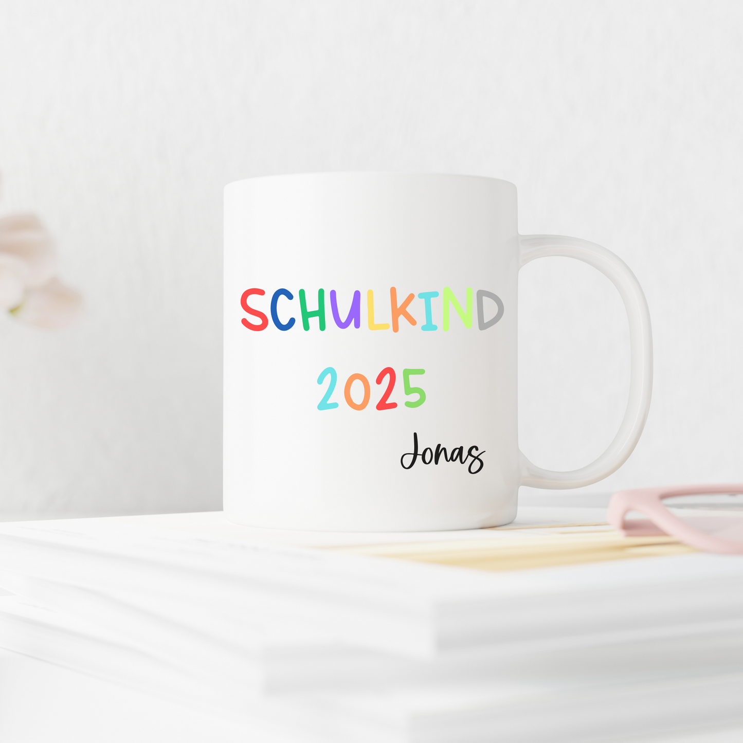 Tasse für das Schulkind 2025 - Geschenk zur Einschulung - Schulanfang