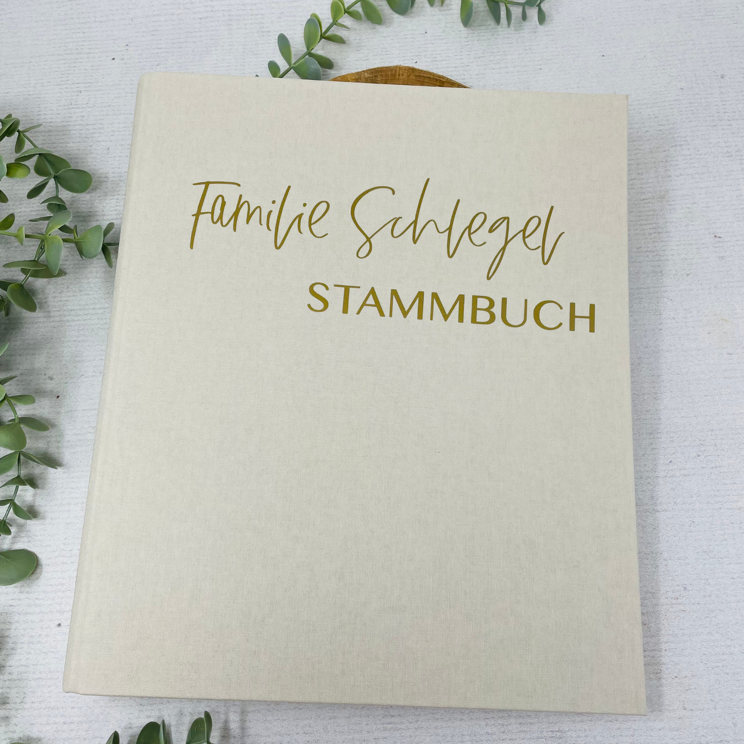 Personalisierter Stammbuch-Ordner – Stilvolle Aufbewahrung für eure Hochzeitsdokumente