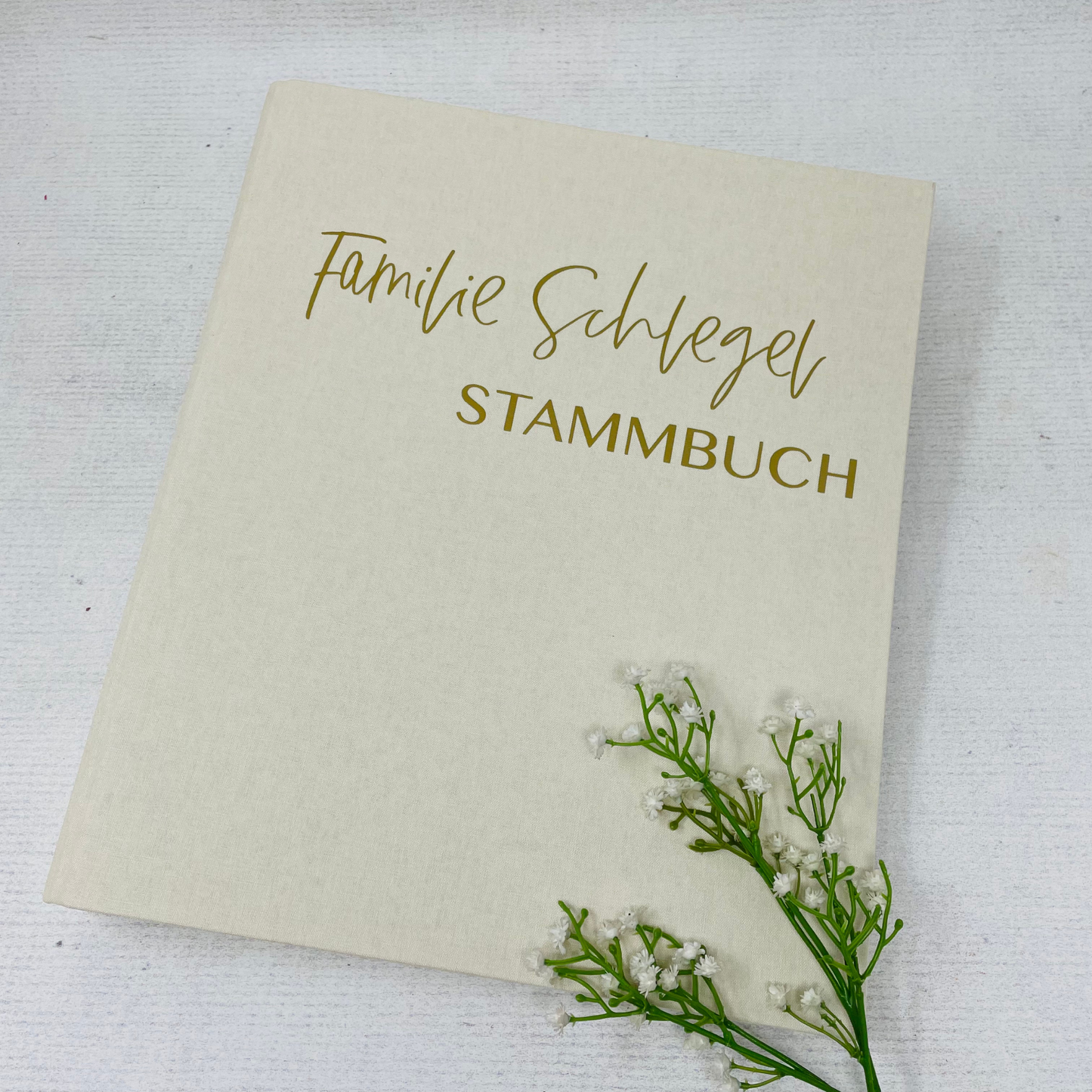 Personalisierter Stammbuch-Ordner – Stilvolle Aufbewahrung für eure Hochzeitsdokumente