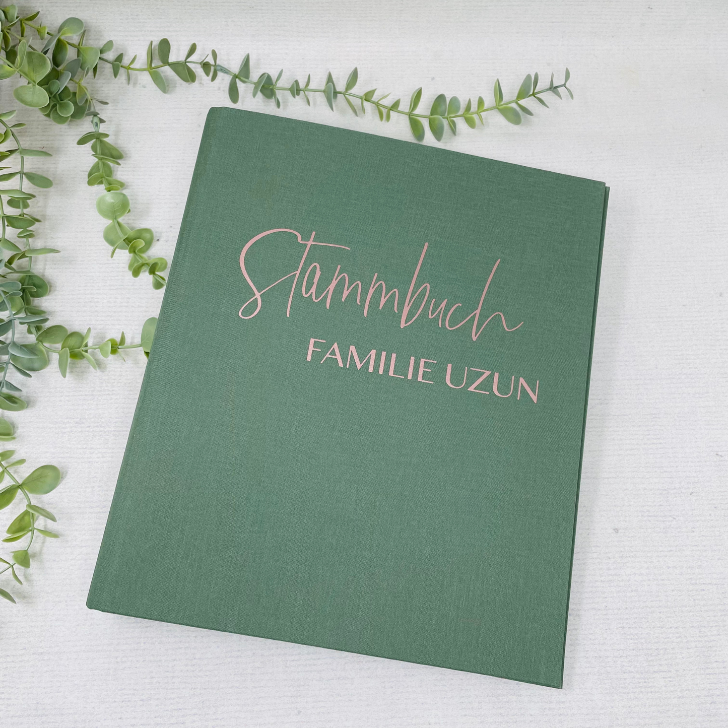 Personalisierter Stammbuch-Ordner – Stilvolle Aufbewahrung für eure Hochzeitsdokumente