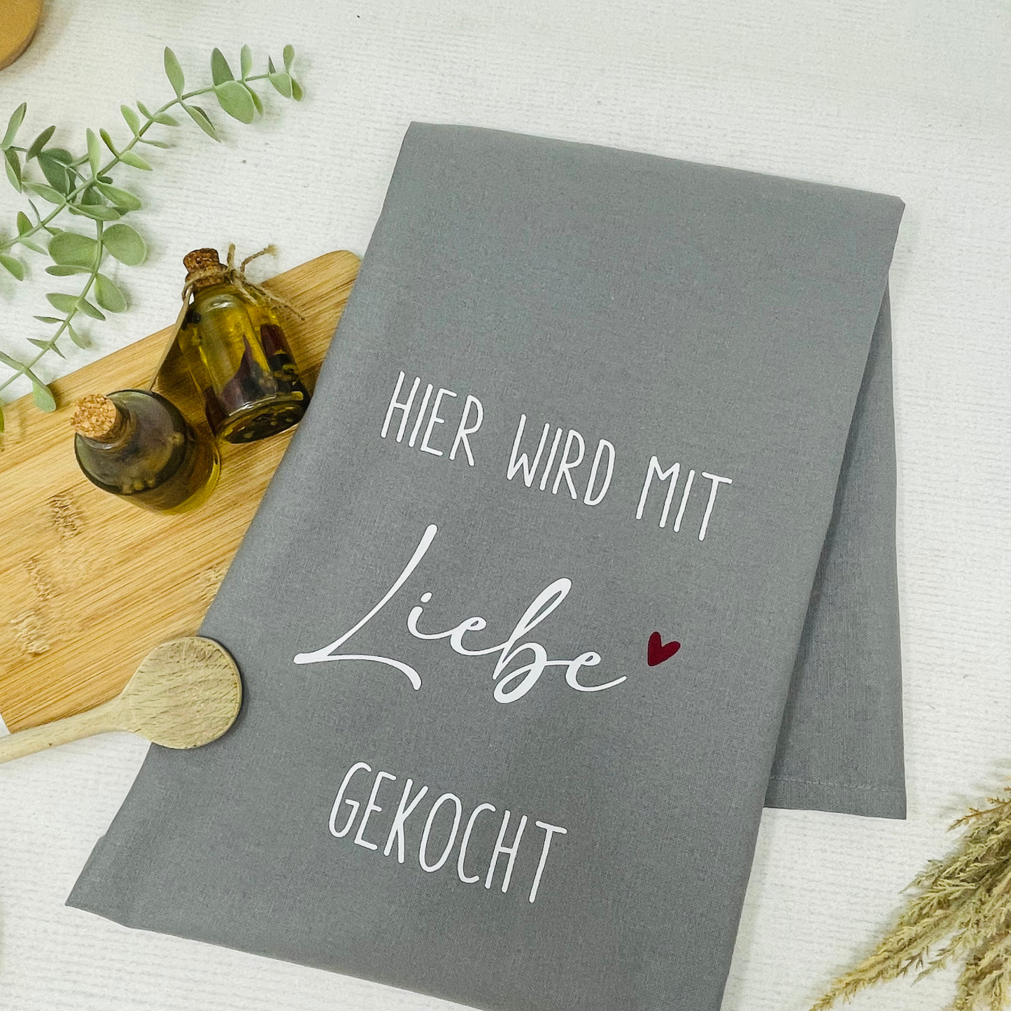 Personalisiertes Geschirrtuch – Stilvolles Küchentuch aus 100 % Baumwolle