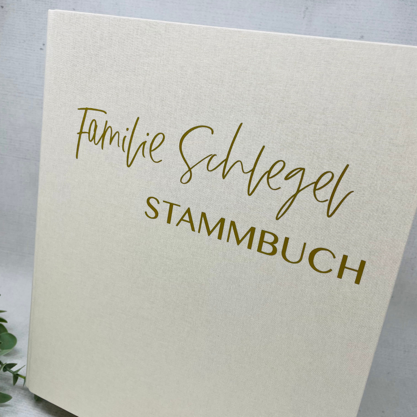 Personalisierter Stammbuch-Ordner – Stilvolle Aufbewahrung für eure Hochzeitsdokumente