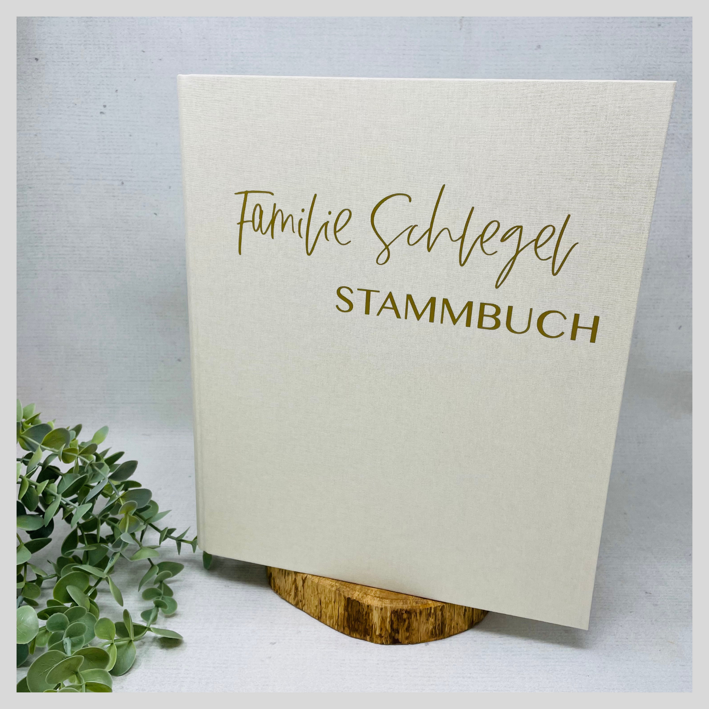 Personalisierter Stammbuch-Ordner – Stilvolle Aufbewahrung für eure Hochzeitsdokumente