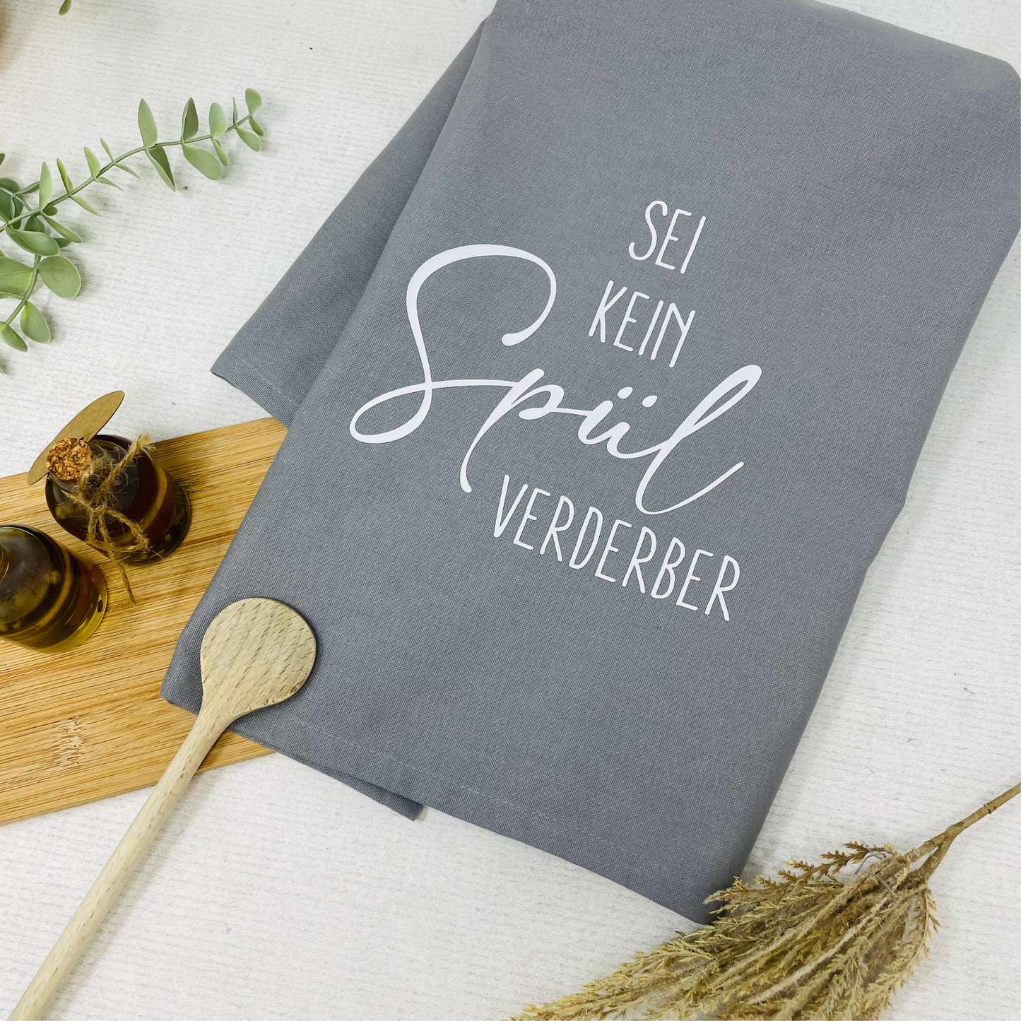 Personalisiertes Geschirrtuch – Stilvolles Küchentuch aus 100 % Baumwolle