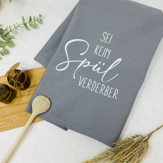 Personalisiertes Geschirrtuch – Stilvolles Küchentuch aus 100 % Baumwolle