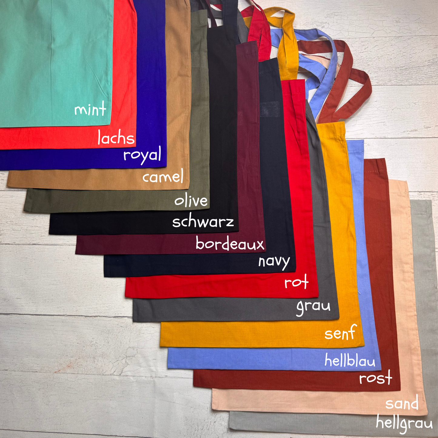 Tasche Baumwolle Wechselwäsche Malutensilien personalisiert mit floralem Initial und Name - Stoffbeutel - Kindergarten Schule