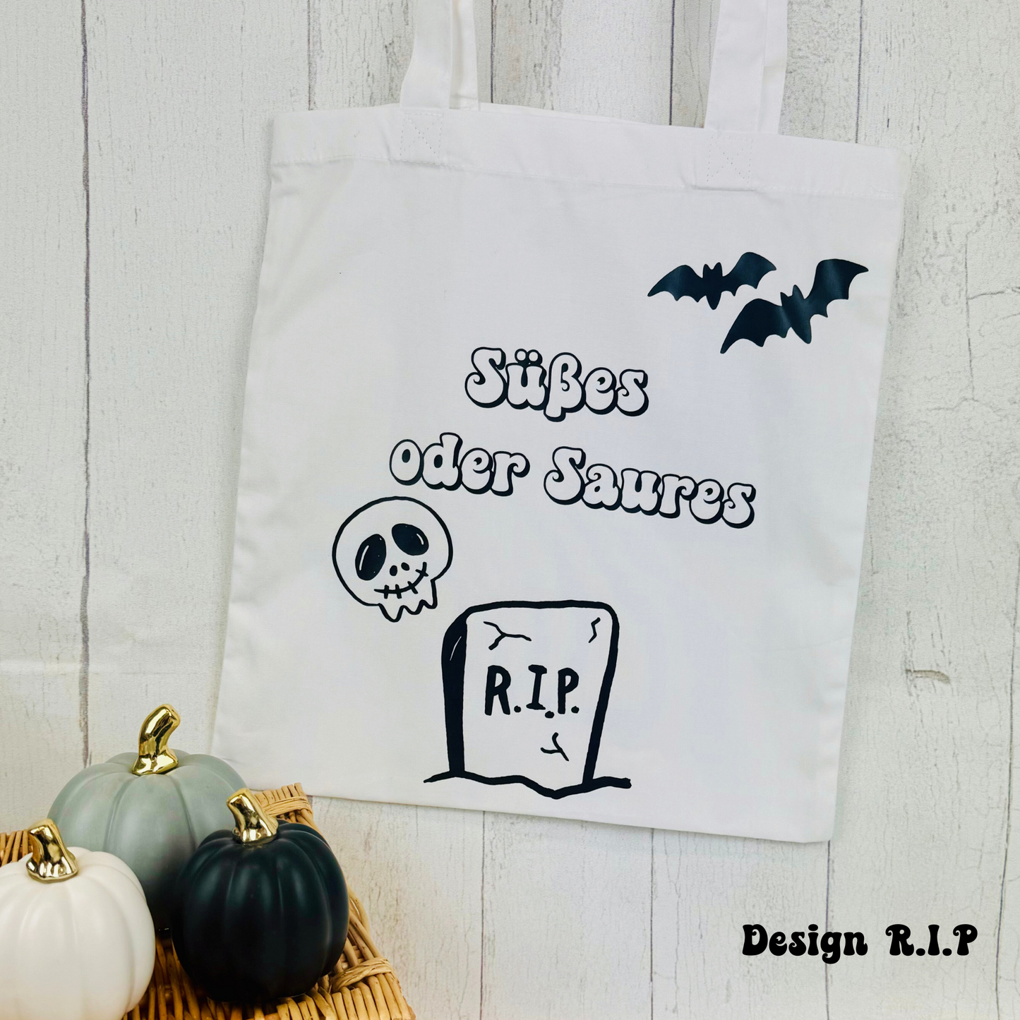 Baumwollbeutel für Kinder – Perfekt für Halloween!