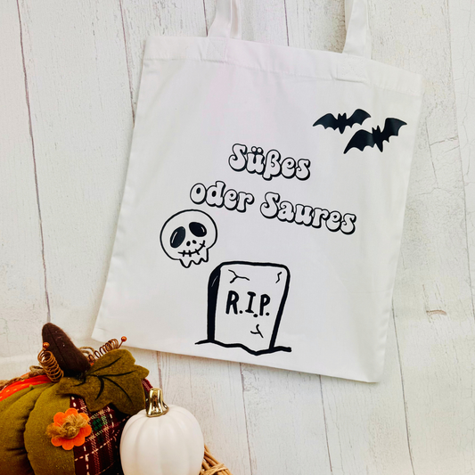 Baumwollbeutel für Kinder – Perfekt für Halloween!