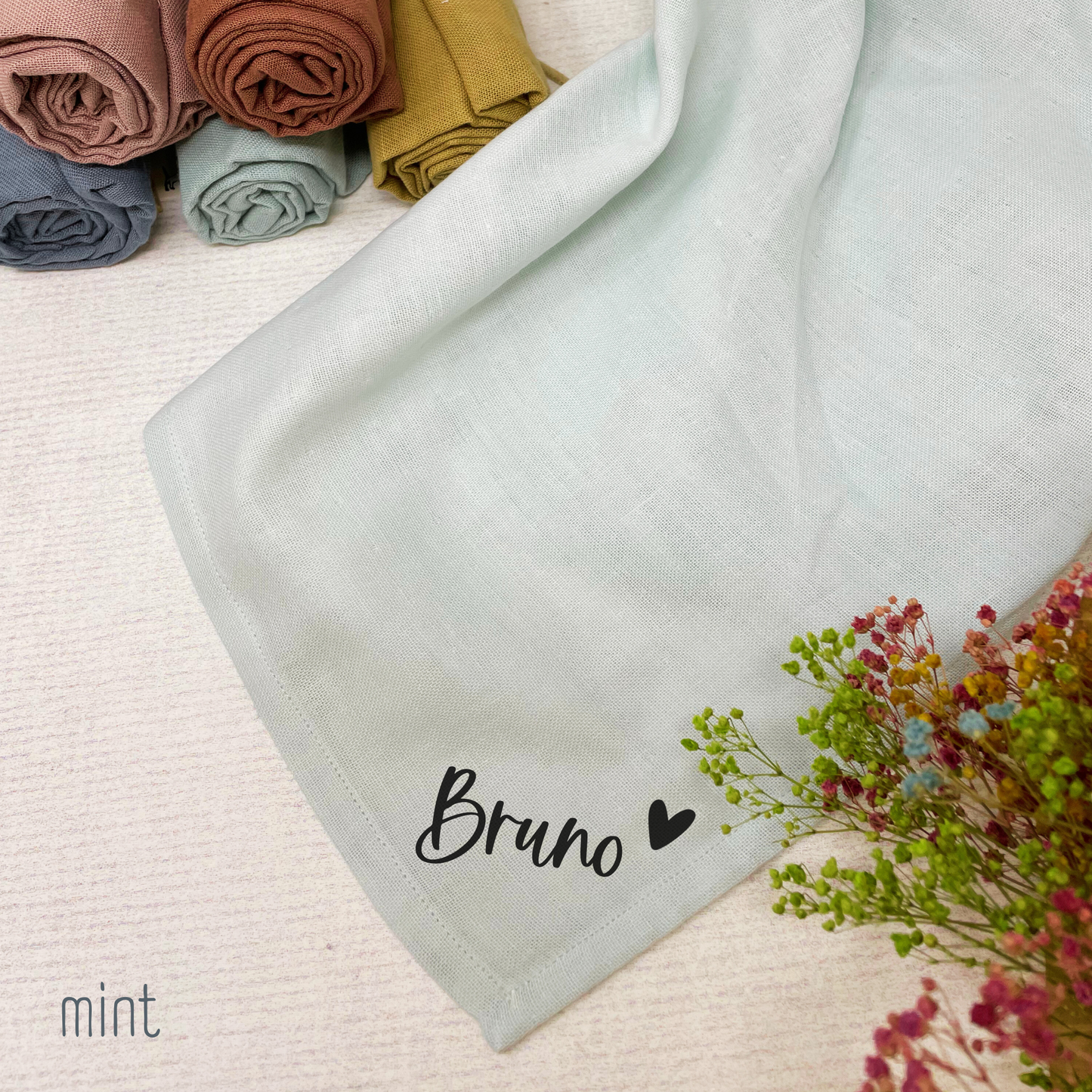 Mulltücher – Weiche & vielseitige Alltagshelfer für dein Baby