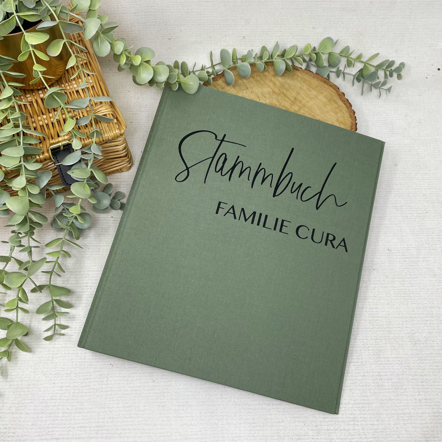Personalisierter Stammbuch-Ordner – Stilvolle Aufbewahrung für eure Hochzeitsdokumente
