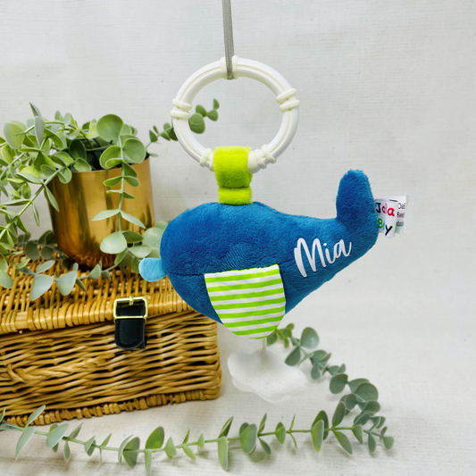 Personalisierte Spieluhr "Flugzeug" – Ein liebevolles Geschenk zur Geburt
