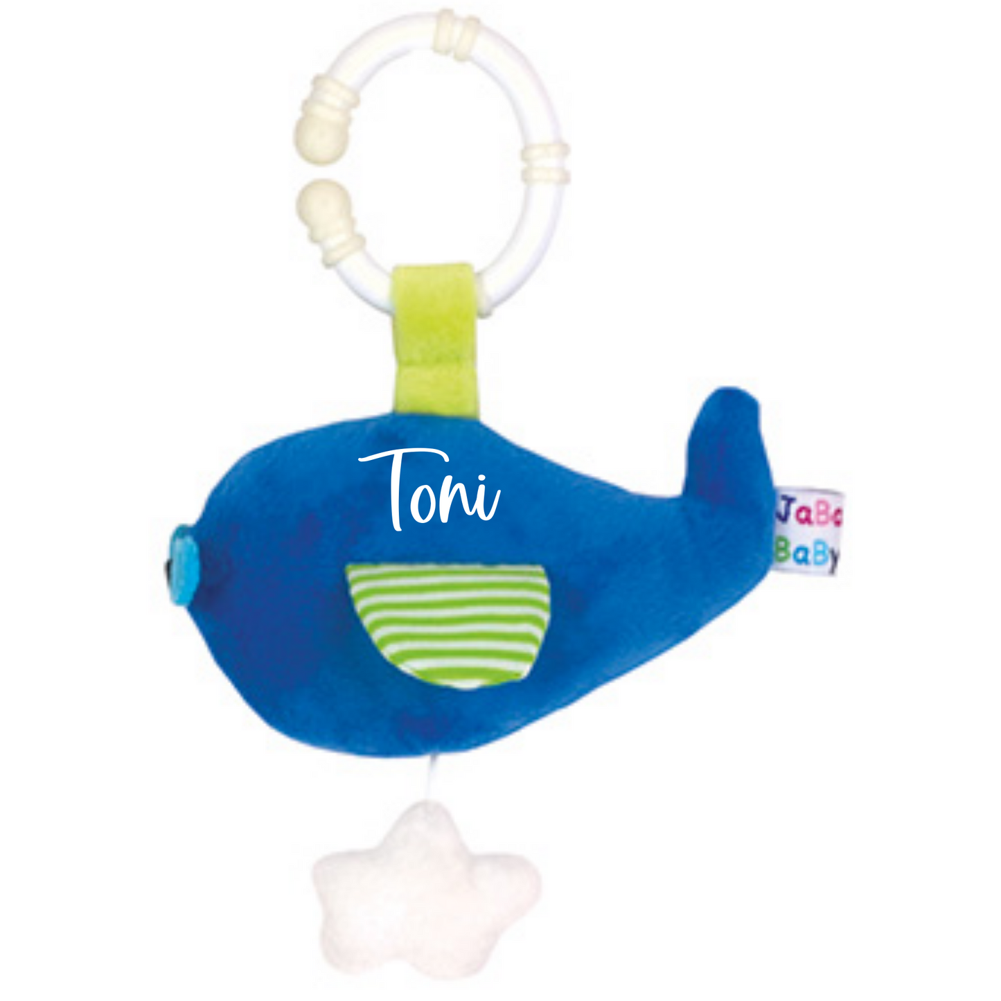 Personalisierte Spieluhr "Flugzeug" – Ein liebevolles Geschenk zur Geburt