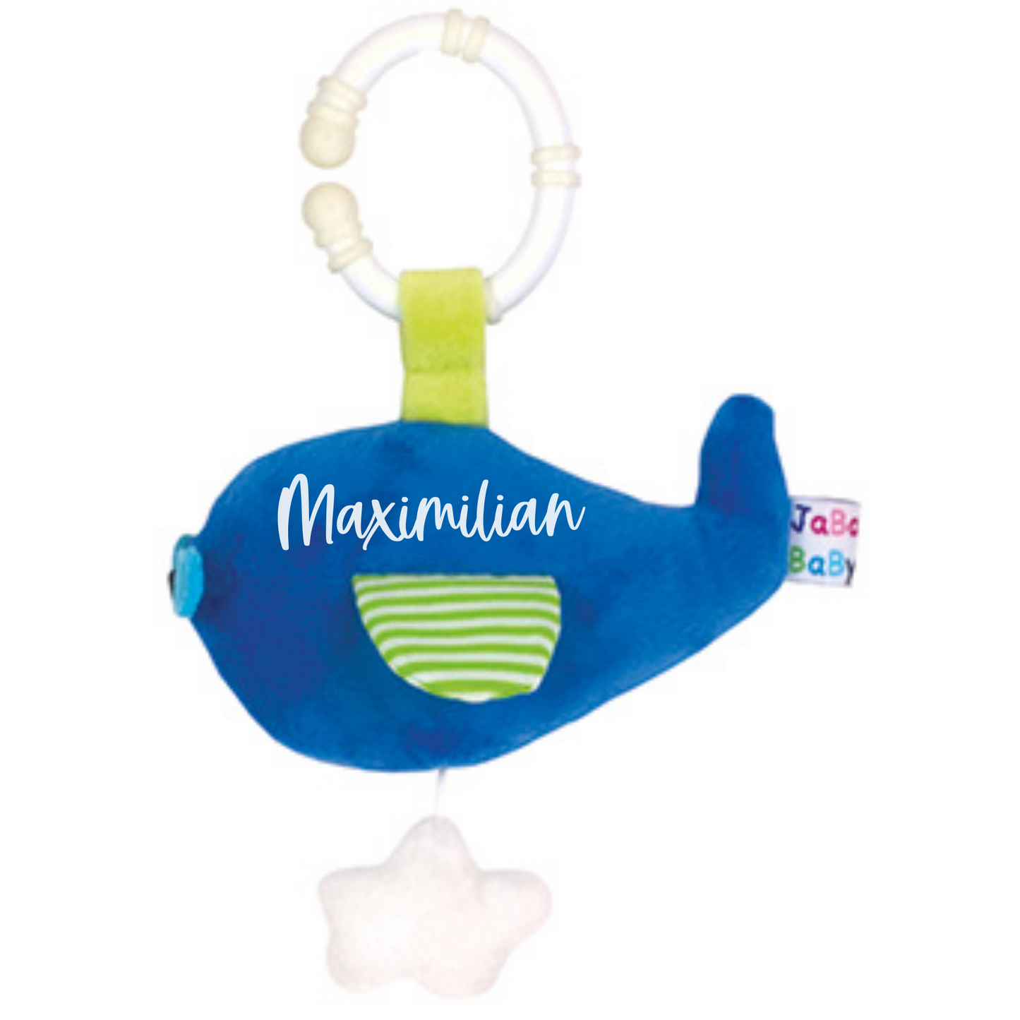 Personalisierte Spieluhr "Flugzeug" – Ein liebevolles Geschenk zur Geburt