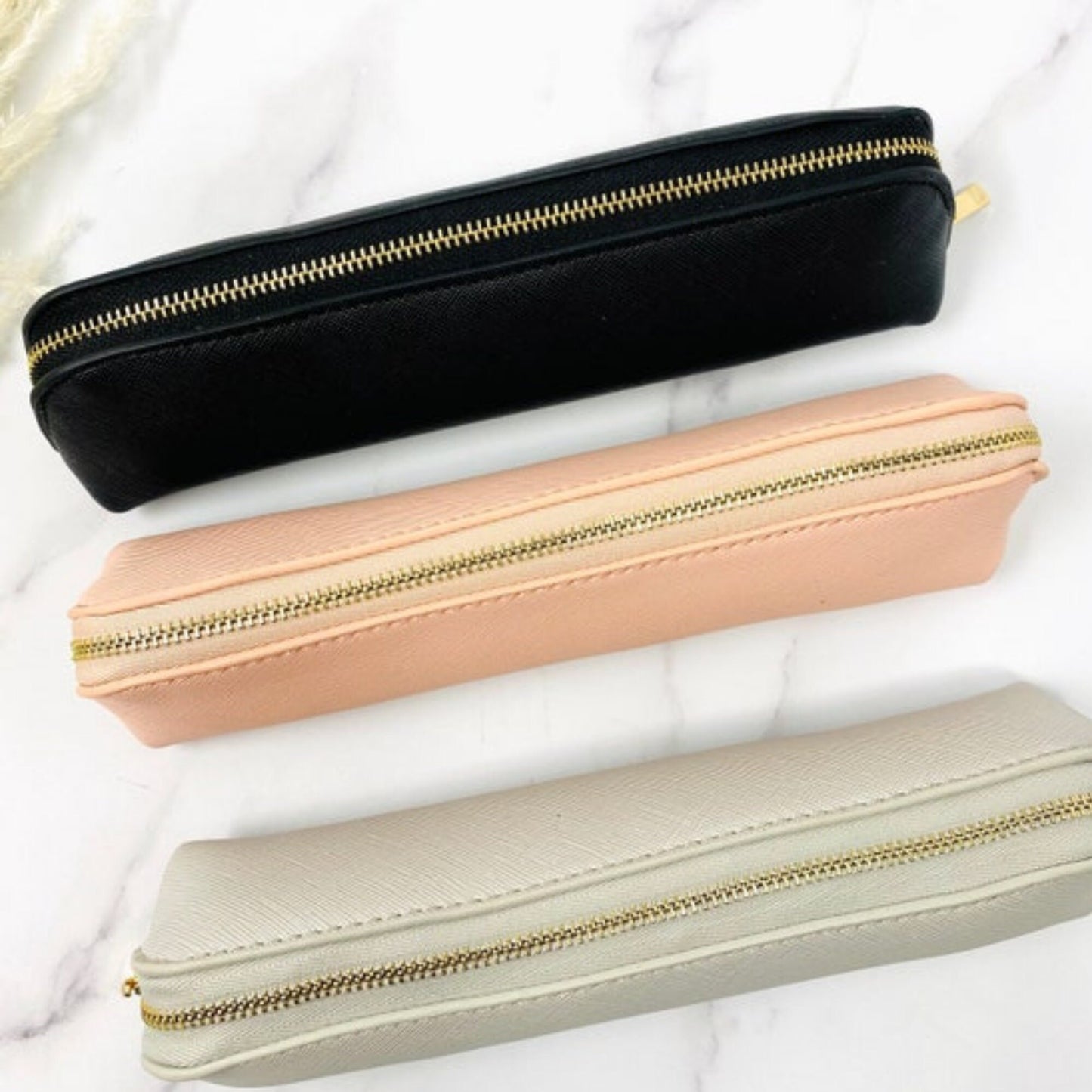 Personalisiertes Mäppchen mit Namen | personalisierte Kosmetiktasche | Lehrergeschenk | Stifte Etui | Kosmetikbeutel | 3 Farben