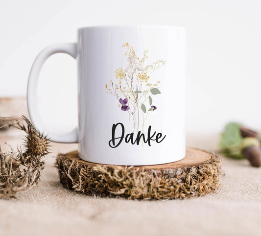 Tasse Danke du bist WUNDERBAR - Abschiedsgeschenk Kindergarten - Geschenk Erzieherin Tagesmutter