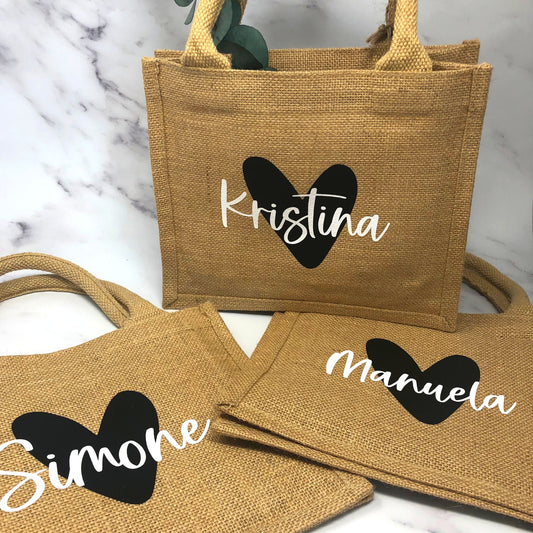 Personalisierte Jutetasche - Nachhaltig und individuell gestaltet