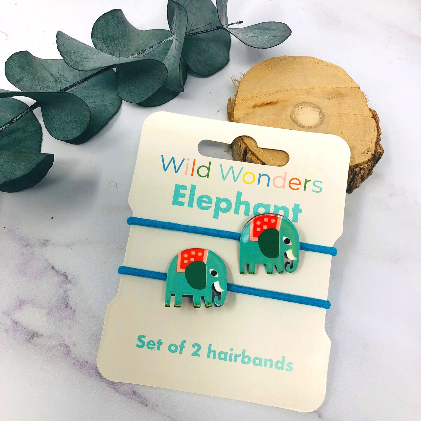 Haargummis Elefant - tolle Ergänzung zu unseren Schmucketuis - 2er Pack - Geschenk Mädchen