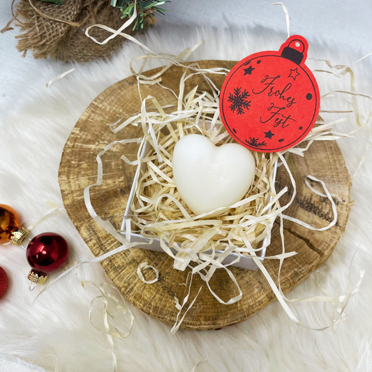 Geschenk - Weihnachten - pflegende Seife Herz - vegan - in personalisierter Geschenkbox - Mutterglück - Geburtstag - Dankeschön Mama - klein
