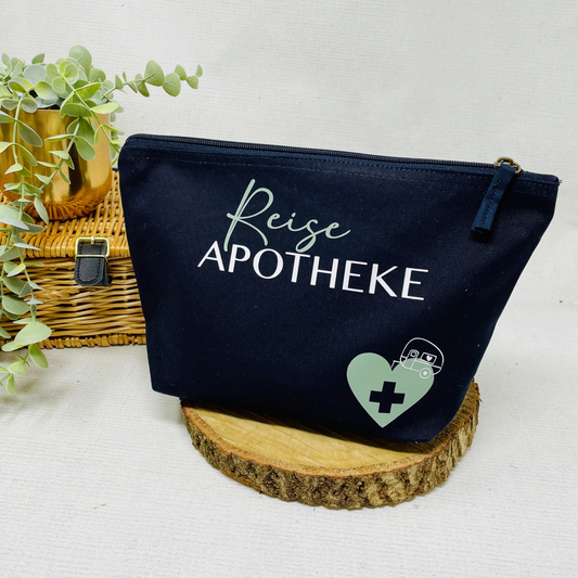 Personalisierte Kosmetiktasche  – Perfekt als Reiseapotheke Design Wohnwagen