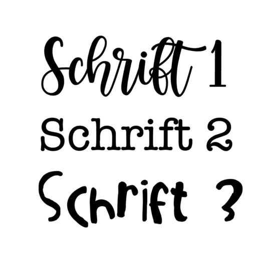 Nikolausstiefel Strumpf zum Hängen - Filz - personalisiert mit Namen - weiß - schlichtes Design