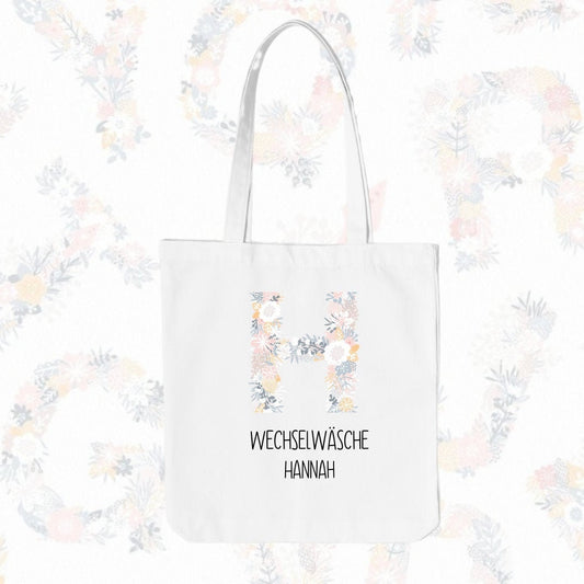 Wechselkleidung Tasche Kindergarten - personalisiert - schöne Designs für Mädchen